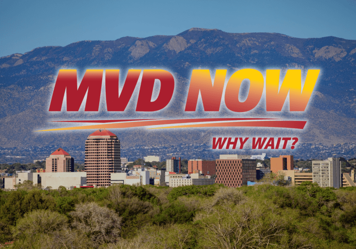 MVD Now Albuquerque Logo